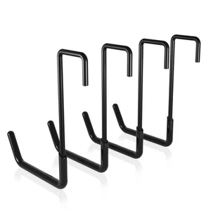4 Pack Garage Hooks Heavy Duty Large S Hooks for Hanging No Drill Utility Hoo... - Picture 1 of 7