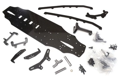 Kit de conversión de chasis de fibra de carbono para Tamiya 1/10 TA07 Foto 1 de 3