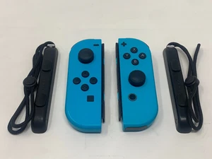 🔥Offizielle Nintendo Switch Joy-Con L&R Neon Blau - Für Switch / OLED Joy Con🔥 - Bild 1 von 5