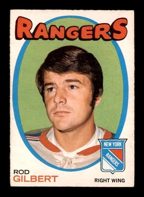 1971 O-Pee-Chee #123 Rod Gilbert   VGEX X3548117 - Image 1 of 3