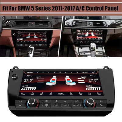 For BMW 5 Series 11-17 A/C Heater Climate Control Panel LCD Touch Screen 10.25" - Image 1 of 4