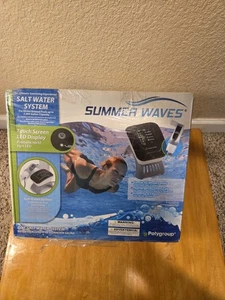 SISTEMA DE AGUA SALADA OLAS DE VERANO PARA PISCINAS SOBRE EL SUELO CON PANTALLA LED TÁCTIL - Imagen 1 de 3