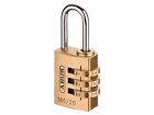 ABUS - 165/20 20mm Solid Brass Body Combination Padlock (3 Digit) Carded