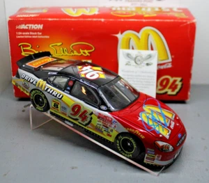 2000 Bill Elliott McDonald's 25th 1/24 Action NASCAR Diecast Autographed - Picture 1 of 2