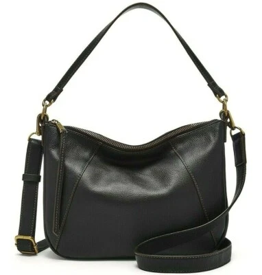 Fossil Skylar Crossbody Shoulder Bag Black Leather SHB2656001 NWT $180 Retail - Image 1 of 4
