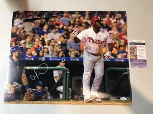 Odubel Herrera Autograph Signed Phillies 16x20 Photo JSA - Picture 1 of 4