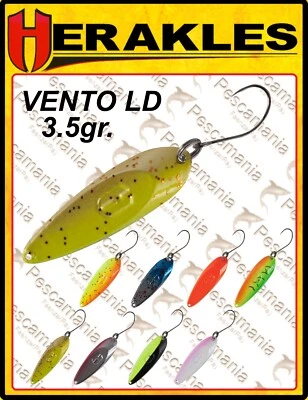 Ondulante Herakles VENTO LD Spoon gr. 3,5 artificiale trota lago cava area game - Immagine 1 di 4