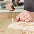 Doujettes en bois dur douilles en bois utiles outils de travail du bois 10*60