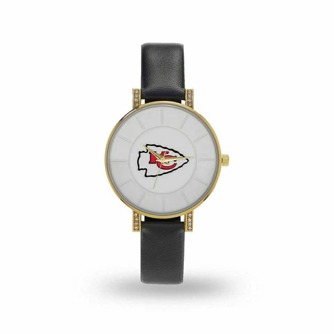 NEW! KANSAS CITY CHIEFS WOMEN'S LUNAR WATCH LICENSED Cover
