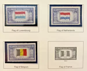 Scott #912-14 Overrun Countries 5 cent Set of 3 MNH - Picture 1 of 2