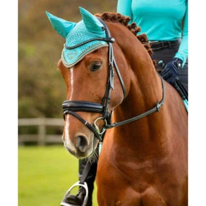 IT00754 LeMieux Classic Fliegenhaube Schleierhaube Lycra Ohren - Azure NEU - Bild 1 von 2