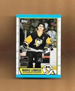 2000-01 Topps COMMEMORATIVE SERIES # 9 MARIO LEMIEUX PITTSBURGH PENGUINS SHARP! - Picture 1 of 2