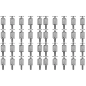 Set of 2 Sechskantschrauben Befestigungsschrauben Laptop-Schrauben - Bild 1 von 12