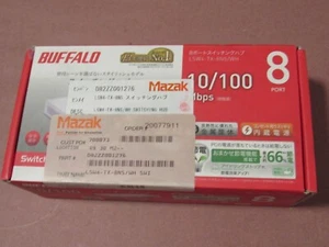 Buffalo LSW4-TX-8NS/WH 10/100M Switching Hub 8 Ports - Picture 1 of 3