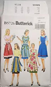 Butterick Sewing Pattern B5726 Aprons Sizes Sm Med Lg UNCUT - Picture 1 of 3