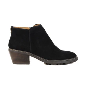 Sam Edelman Pryce Black Suede Ankle Booties B5068L1002 - Picture 1 of 4