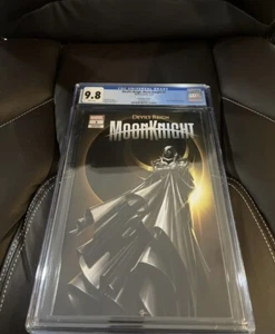 Devil's Reign Moon Knight #1 CGC 9.8 Clayton Crain Trade Variant Cover Edition - Picture 1 of 2