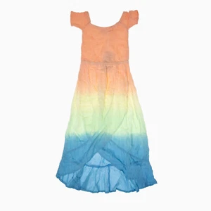 Tiare Hawaii Girls' Cheyenne Tie Dye Maxi Dress Multi Size S 1432 - Picture 1 of 1