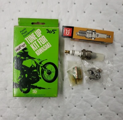 NIPPONDENSO MOTORCYCLE TUNE UP KIT 1971, 1975 KAWASAKI 75 MT1, A, B, C, NDTK-305 - Image 1 of 3
