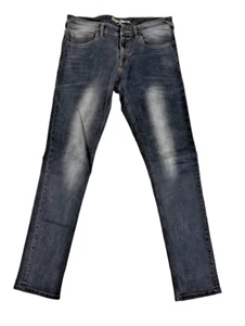 Pepe Jeans London Denim Dark Wash Men’s 32x34 Distressed Stretch Sanford S SOHO - Picture 1 of 9