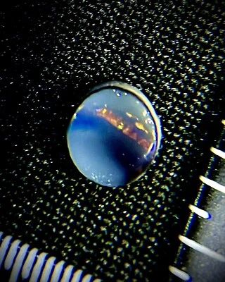 0.4TCW Australian Black Opal, Lightning Ridge Bright Ribbon Fire - Image 1 of 3