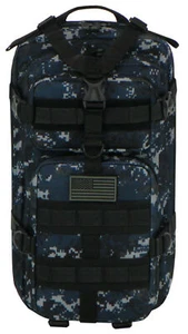 Mochila de caza East West EE. UU. táctica Molle asalto militar RTC502 AZUL MARINO ACU - Imagen 1 de 4
