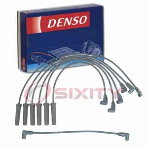 Denso Spark Plug Wire Set for 1983-1986 Buick Century 2.8L V6 Ignition Plugs jt - Picture 1 of 5