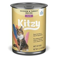 Brand - Kitzy Wet Cat Food Paté No Added Grain Chicken & Turkey Recipe 12.5 o...