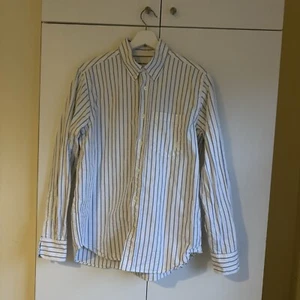 NORSE PROJECTS ALGOT OXFORD MONOGRAM gestreiftes BUTTON-DOWN-SHIRT Größe Small - Bild 1 von 10