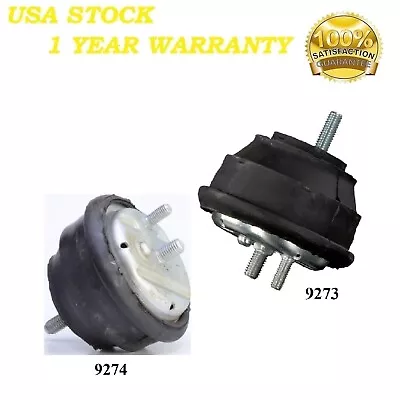 2 PIEZAS MONTAJE MOTOR DELANTERO IZQUIERDO Y DERECHO APTO BMW 840CI 1994-1997 4,0 L y 4,4 L Foto 1 de 4