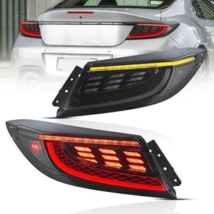 Pair Smoke Tail Light Assembly For Toyota GR86 / SUBARU BRZ 2022-2024 Rear Lamps - Picture 1 of 11