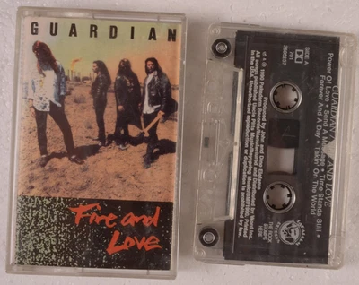 Guardian Fire And Love  Cassette Christain Metal Rock Music - Image 1 of 4
