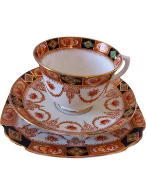 Декоративный дизайн чайная чашка и блюдце набор Royal Albert England Imari тонкий фарфор - Изображение 1 из 4