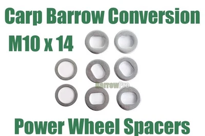 BarrowPro Nabenmotor Alxe Spacer für Power Carp Barrow Umbau Räder M10*14 - Bild 1 von 2