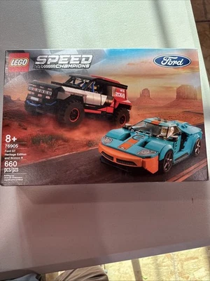 LEGO SPEED CHAMPIONS: Ford GT Heritage Edition and Bronco R (76905) - Image 1 of 2