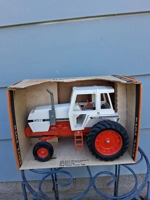 Case 2390 1/16 by Ertl  Collector Edition blue print replica And Silver Muffler - Image 1 of 4