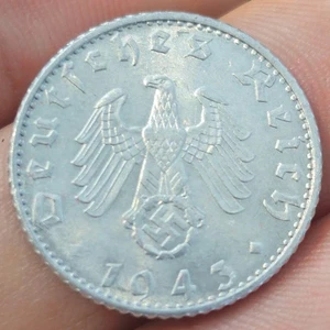 50 PFENNIG 1943 B VIENNE ALLEMAGNE NAZI - Picture 1 of 2