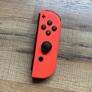 Auténtico OEM Nintendo Switch DERECHO Rojo Neón Joy Con Control Remoto Probado 🔥 - Imagen 1 de 6