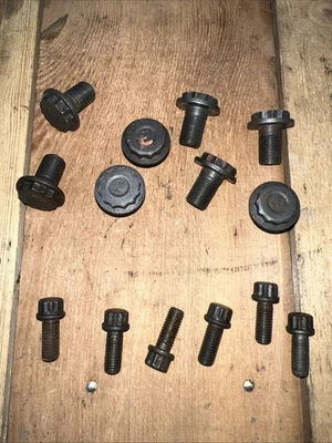 Acura RSX TSX K SERIES K20 K24 Manual Transmission Flywheel clutch Bolts OEM SI - Image 1 of 4