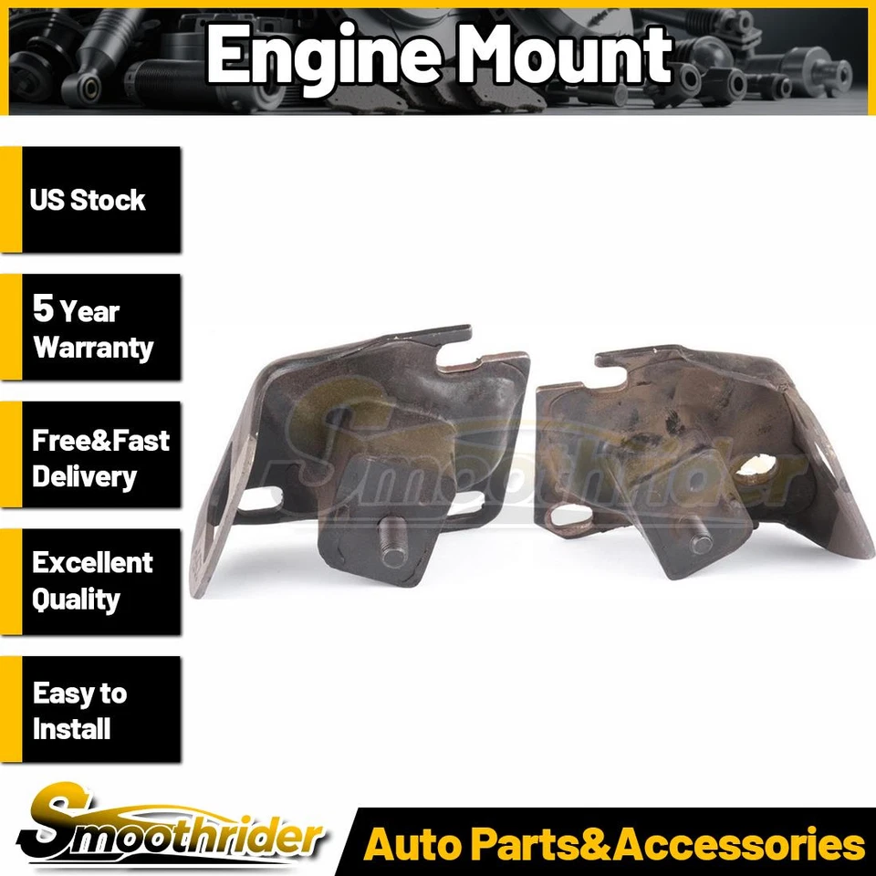 Soporte de motor delantero 2 piezas para Chevrolet Monza 1975 1976 1977 Foto 1 de 4