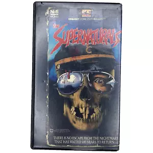 The Supernaturals (VHS, 1986, Embassy) Maxwell Caulfield, Nichelle Nichols - Picture 1 of 4