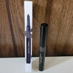 Laura Geller SCULPT N STAY Brow Pencil And Gel Waterproof Shade Soft Black - Picture 1 of 6