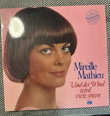 Mireille Mathieu - Und Der Wind Wird Ewig Singen LP 1974 (VG/VG) . - Image 1 of 2