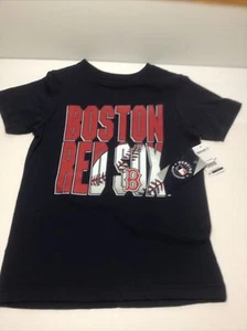NWT. Boston Red Sox Official MLB Genuine Apparel Kids Youth T-Shirt. Size 8 M - Picture 1 of 7