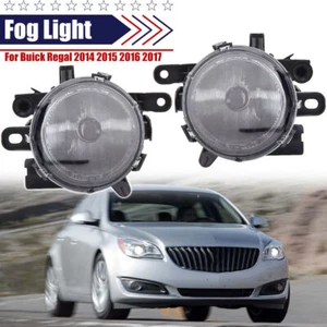 2PCS Front Bumper Fog Lights Driving Lamps Bulb Clear For Buick Regal 2014-2017 - Bild 1 von 10