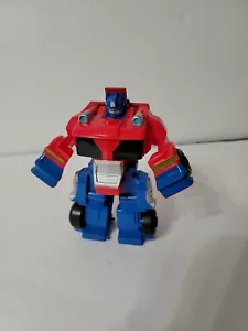 Transformers Rescue Bots Optimus Prime Racing Truck Fahrerhaus Playskool Heroes - Bild 1 von 4