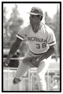 Mario Soto (1986) Cincinnati Reds Vintage Baseball Postkarte Rd9 - Bild 1 von 2