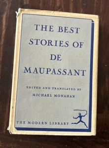 Antique 1925: The Best Stories of De Maupassant; The Modern Library #98 HCDJ - Picture 1 of 10