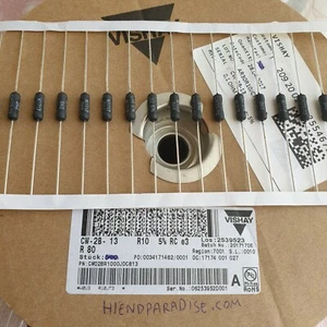 25pcs NEW Vishay/Dale 0R1 0.1R 4W CW-2B-13 5% Hi End TUBE AMP AUDIO Resistors! - Picture 1 of 1