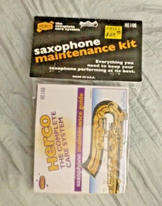 Herco Saxophone Maintenance Kit HE108 New - Picture 1 of 2